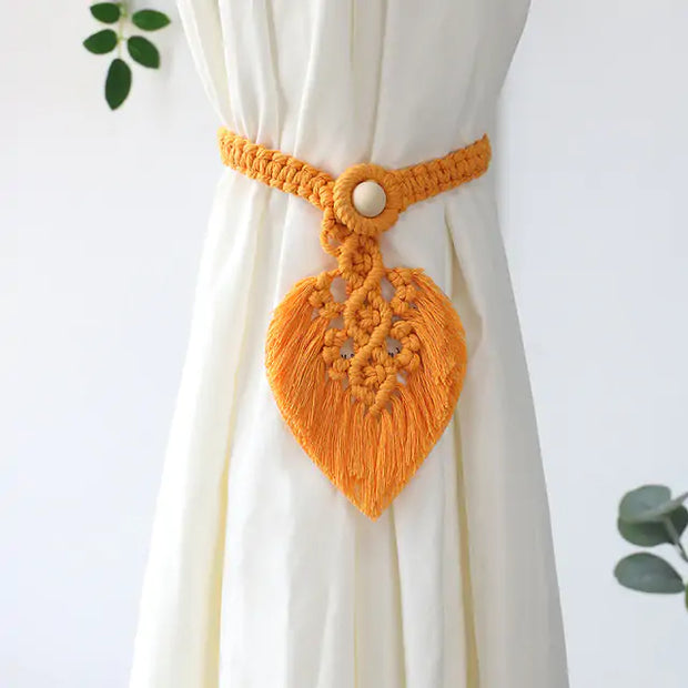 Macrame Room Decoration Curtain Tieback Rope