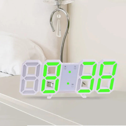 3D LED Digital Wall Clock Home