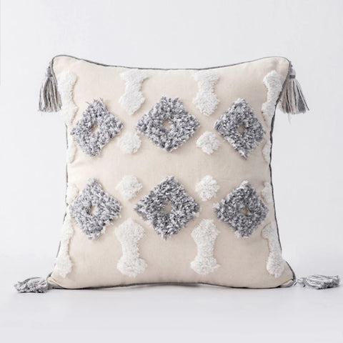 Morocco Boho Tufted Nordic  Pillow Case  Sofa  Cushion Cover