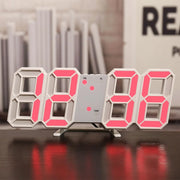 3D LED Digital Wall Clock Home