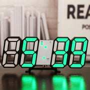 3D LED Digital Wall Clock Home