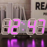 3D LED Digital Wall Clock Home