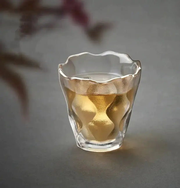 Ice Pattern Japanese Sake Cup