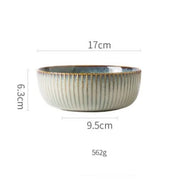 ANTOWALL Japanese Ceramic Plates & Rice Bowl